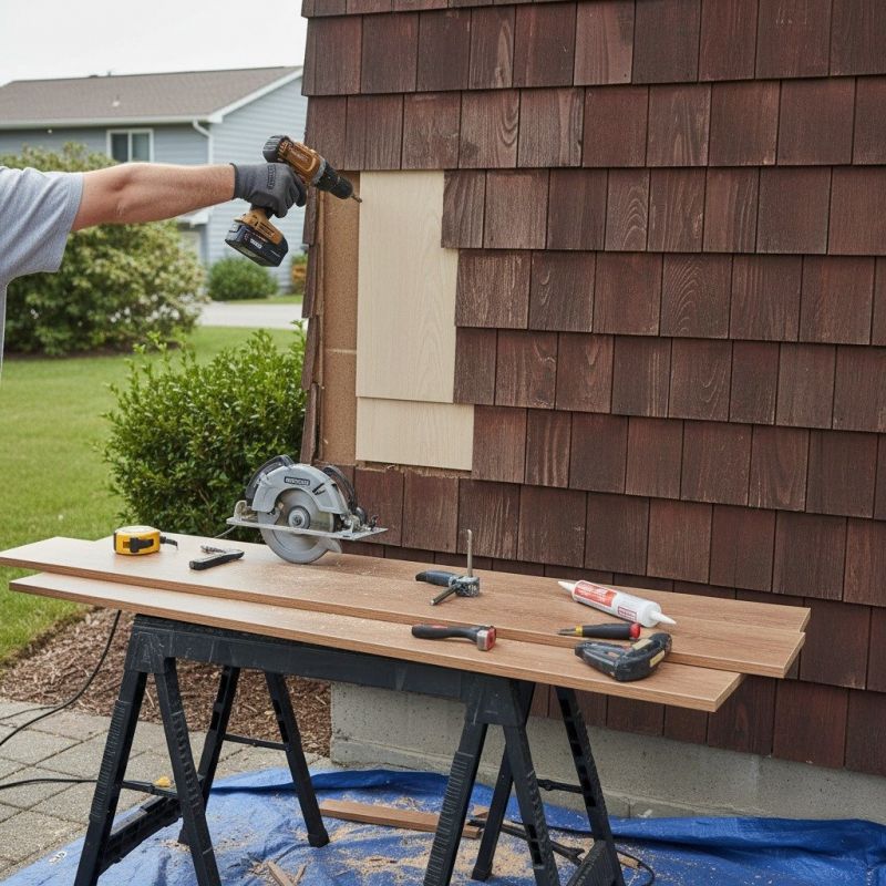 Board Siding Repair